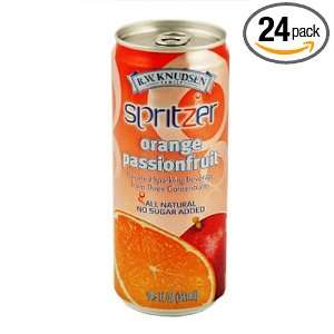 Knudsen Spritzer, Orange Passionfruit, 10.5 Ounce Cans (Pack of 