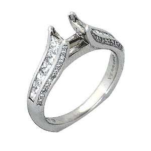  0.85 Ct Verragio Diamond Engagement Ring Setting in 
