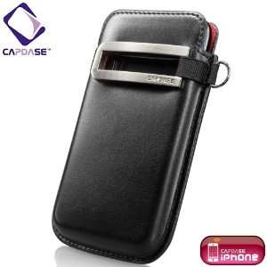   Smart Pocket CALLID for Iphone 3G/3GS Leather case BLack Electronics