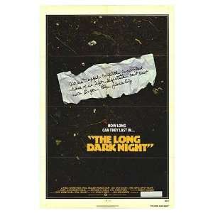 Long Dark Night Original Movie Poster, 27 x 41 (1977)  