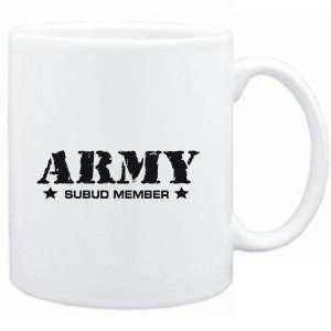  Mug White  ARMY Subud Member  Religions Sports 