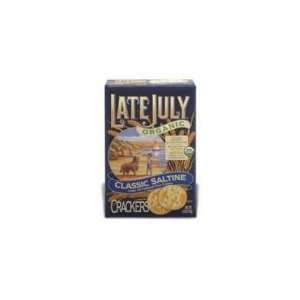  Ecofriendly Late July Organic Saltine Cracker ( 12x6 OZ 