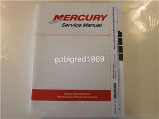Mercury Mariner 40 45 50 Bigfoot 4 Strk Outboard Service Shop Manual 