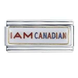  I Am Canadian Themed Travel Flags Italian Charms Pugster 