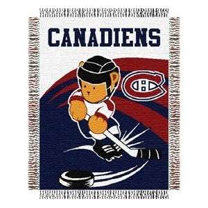  Montreal Canadiens Woven NHL Throw   36 x 46