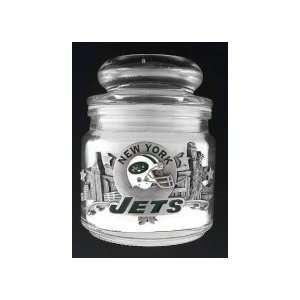  New York Jets Glass Candle *SALE*