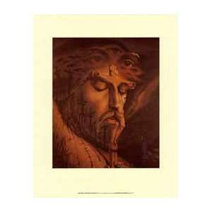   Calvary   Artist Octavio Ocampo  Poster Size 15 X 12