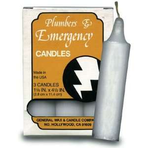 Plumbers and Emergency Candles 