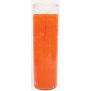  Orange 7 day jar candle 