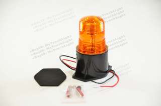   12V 100V Emergency Warning Strobe Light Amber Beacon Mini  