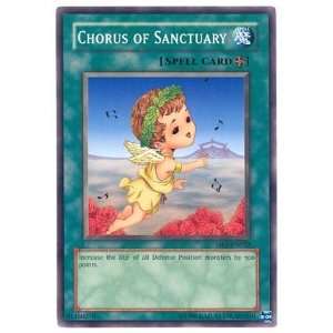 2004 Dark Beginning1 DB1 022 Chorus of Sanctuary / Single YuGiOh Card 