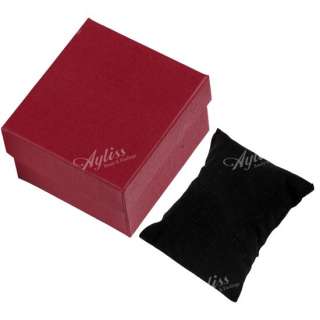 Red Present Gift Display Box Case For Jewelry & Watch Packing 86x82mm 
