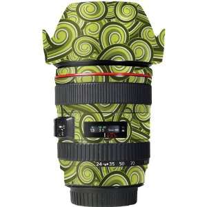  LensSkins for Canon EF 24 105mm f/4L IS USM Green Swirl 
