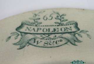 Napoleon Egyptian Campaign Porcelain Plate England 1840  