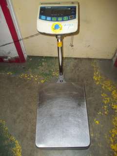 CAS BW 150 Digital Recycling Can Bottle Bench Platform Scale USED 300 