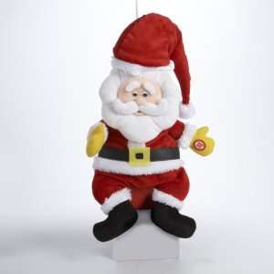  Battery Operated Animated Rolling Laughing Plush Santa 