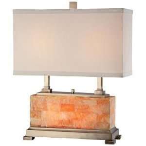   Basewith Off White Shade Night Light Table Lamp