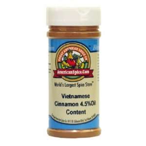 Vietnamese Cinnamon 4.5%Oil Content   Stove, 3 oz  Grocery 