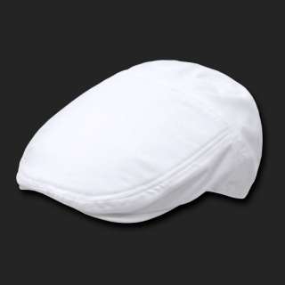 White Ivy Cabbie Driving Driver Newsboy Golf Cabby Gatsby Cap Caps Hat 