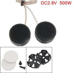   97dB Dome Tweeters Black 2 Pcs for Car Audio System