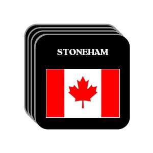  Canada   STONEHAM Set of 4 Mini Mousepad Coasters 