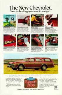 1978 Chevy Caprice Classic Wagon ad ~ Estate Equipment  