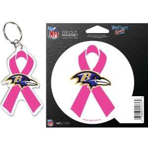   Baltimore Ravens Breast Cancer Awareness Auto Pack