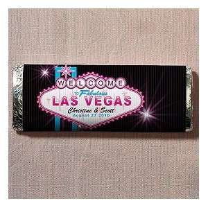 Las Vegas Nut Free Gourmet Milk Chocolate Bar   Pkg of 24