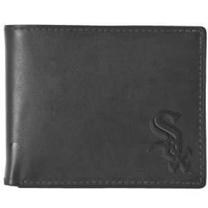  Pangea MLB Chicago White Sox Black Leather Wallet Sports 