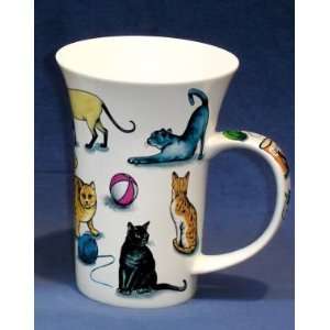  Cardew Cat Tea Mug   14 oz. Individual Toys & Games