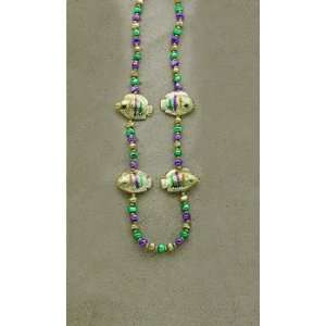  Beads   Mardi Gras Goldfish 42