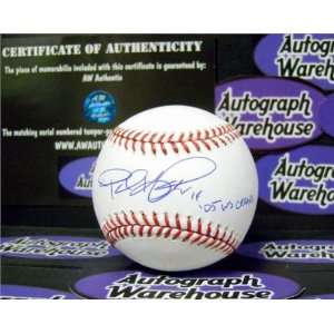 Paul Konerko Autographed Ball   inscribed 05 WS Champs   Autographed 