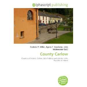  County Carlow (9786132733528) Books
