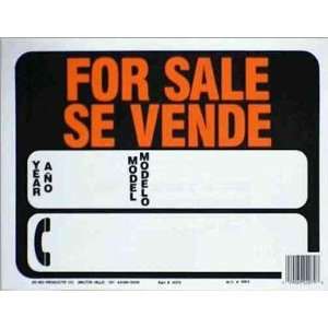    Hy Ko Products 9X12 Sign Biling Auto For Sale 3072 Electronics