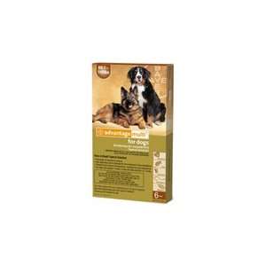  Advantage Multi for Dogs 88 110 Pounds (Brown)   6 Doses 