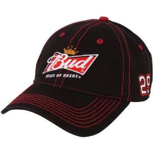   Kevin Harvick Sunday Adjustable Hat   Black