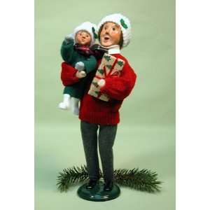  Traditional Caroler Family B Man with Toddler Everything 