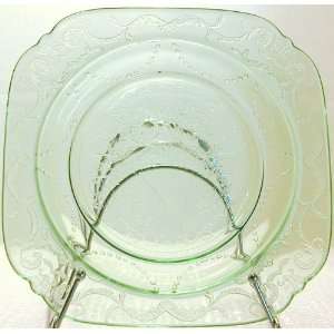    GL29   Federal Glass Madrid green salad plate