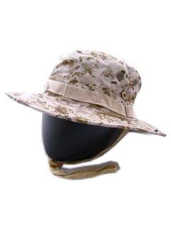 USMC Army Digital Desert Camo MILSPEC Boonie Hat Cap  