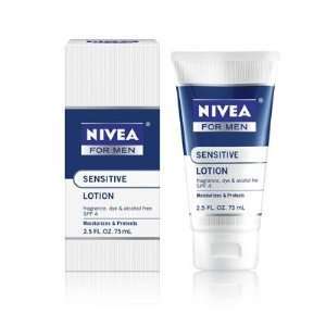 Nivea for Men Sensitive, Extra Soothing Lotion for Sensitive Skin, SPF 