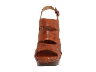 Frye DARA Campus Stitch SADDLE Sandals Size 8.5 $188  