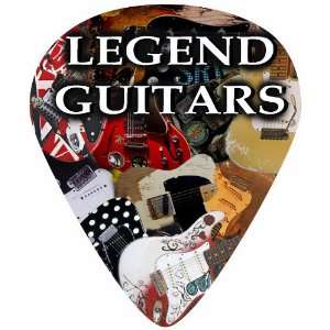  Legend Guitars Giant Guitar Pick Wall Art 