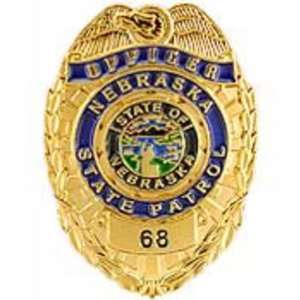  Nebraska State Police Badge Pin 1 Arts, Crafts & Sewing