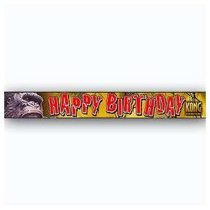  King Kong Happy Birthday Foil Party Banner 12 Ft The 8th 
