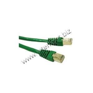  27259 CABLE 10FT SHIELD CAT5E MOLDED PATCH CBL GRN   CABLES/WIRING 