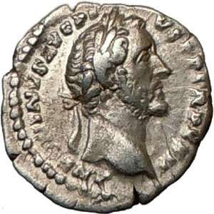 ANTONINUS PIUS 158AD Rome Genuine Quality Authentic Ancient Silver 