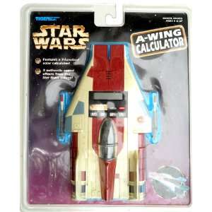  Star Wars A Wing Solar Calculator with Sound Effects 1997 
