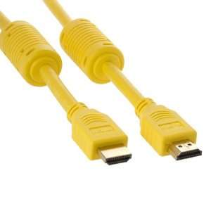 10 feet High Speed HDMI Cable Category 2 (Full 1080P Capable)   Yellow 