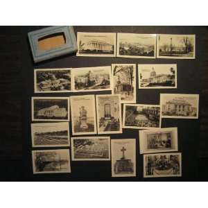   18 Miniature Real Photos, Anapolis Maryland MD not applicable Books