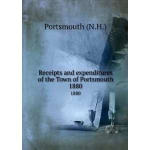   expenditures of the Town of Portsmouth. 1880 Portsmouth (N.H.) Books